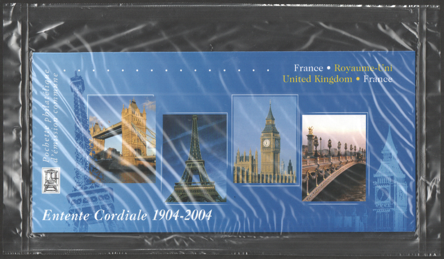 (image for) 2004 Entente Cordiale Joint Issue Sealed Souvenir Pack
